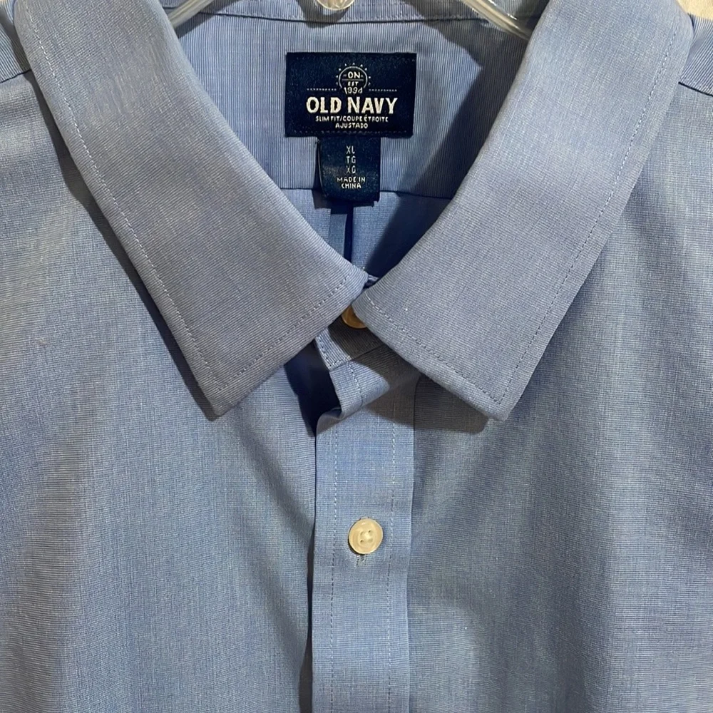 Old Navy Button Down Shirt, XL - Picture 2 of 4